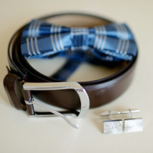 Bow Tie Belt Cufflinks