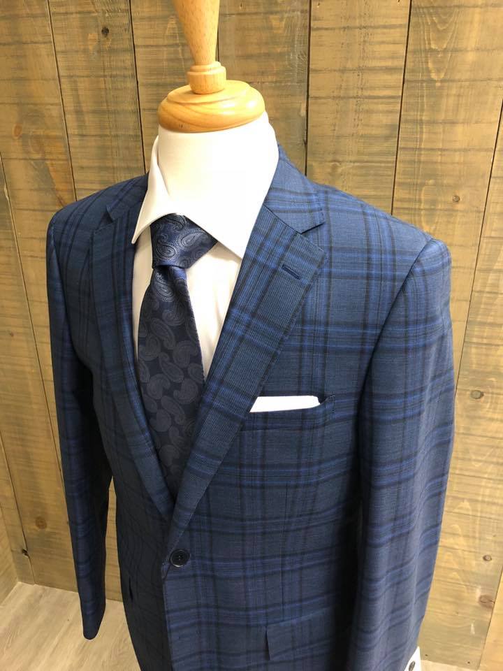 Tartan suit on a mannequin