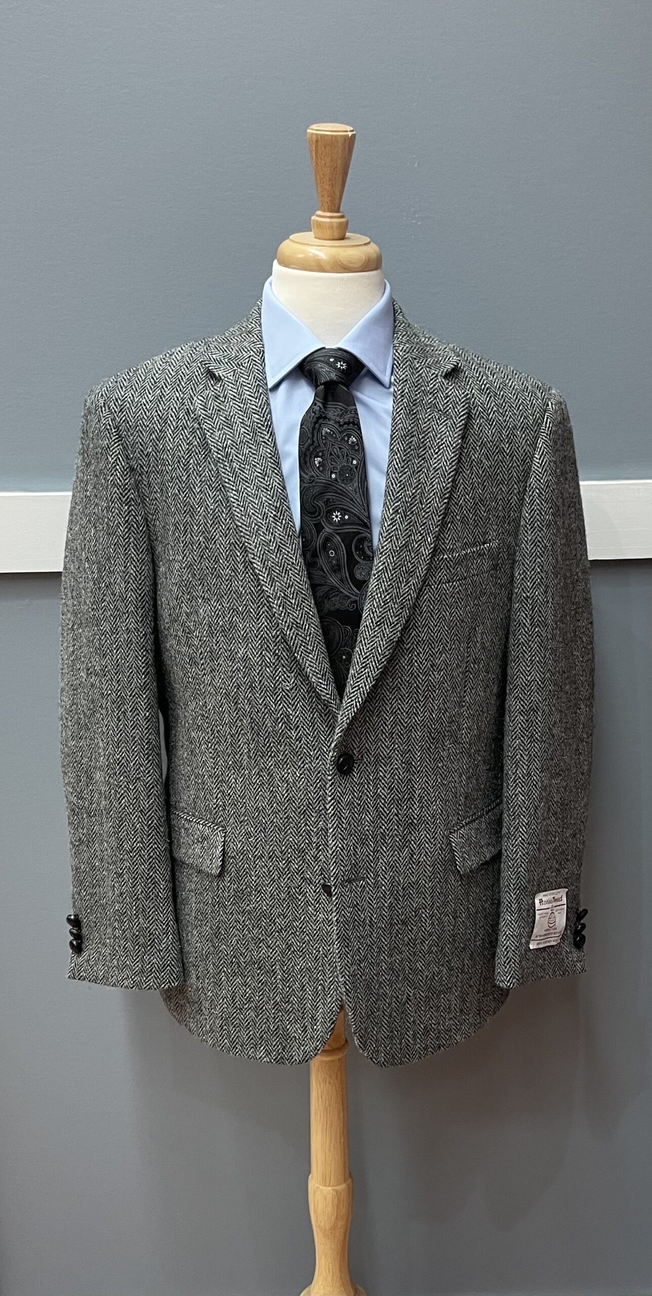 【在庫再入荷】VAN JACKET Harris Tweed Sports Coat サイズL ジャケット・アウター